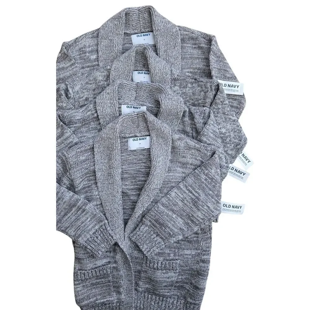 Old Navy Open Front Grey Marled Cardigan Toddler‎ Girl Size 3T New with Tags- S9